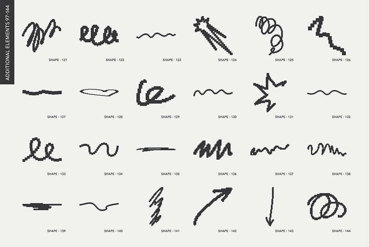 8 Bit Art Pixelated Graphic Pack 7