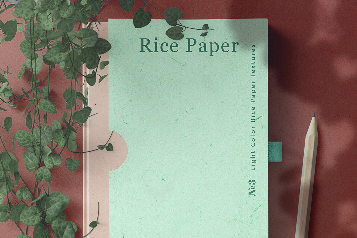 40 Light Color Rice Paper Textures 3