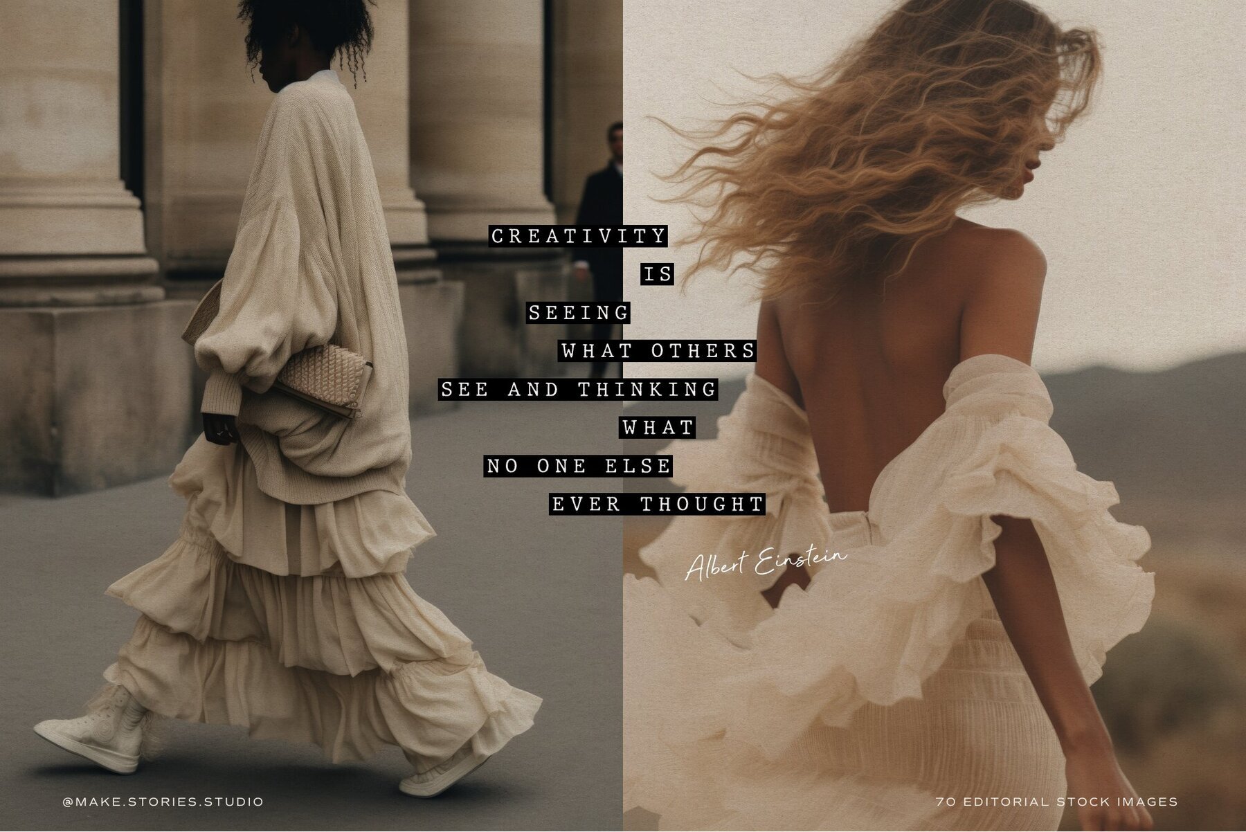 Editorial Fashion Stock Image Collection 2