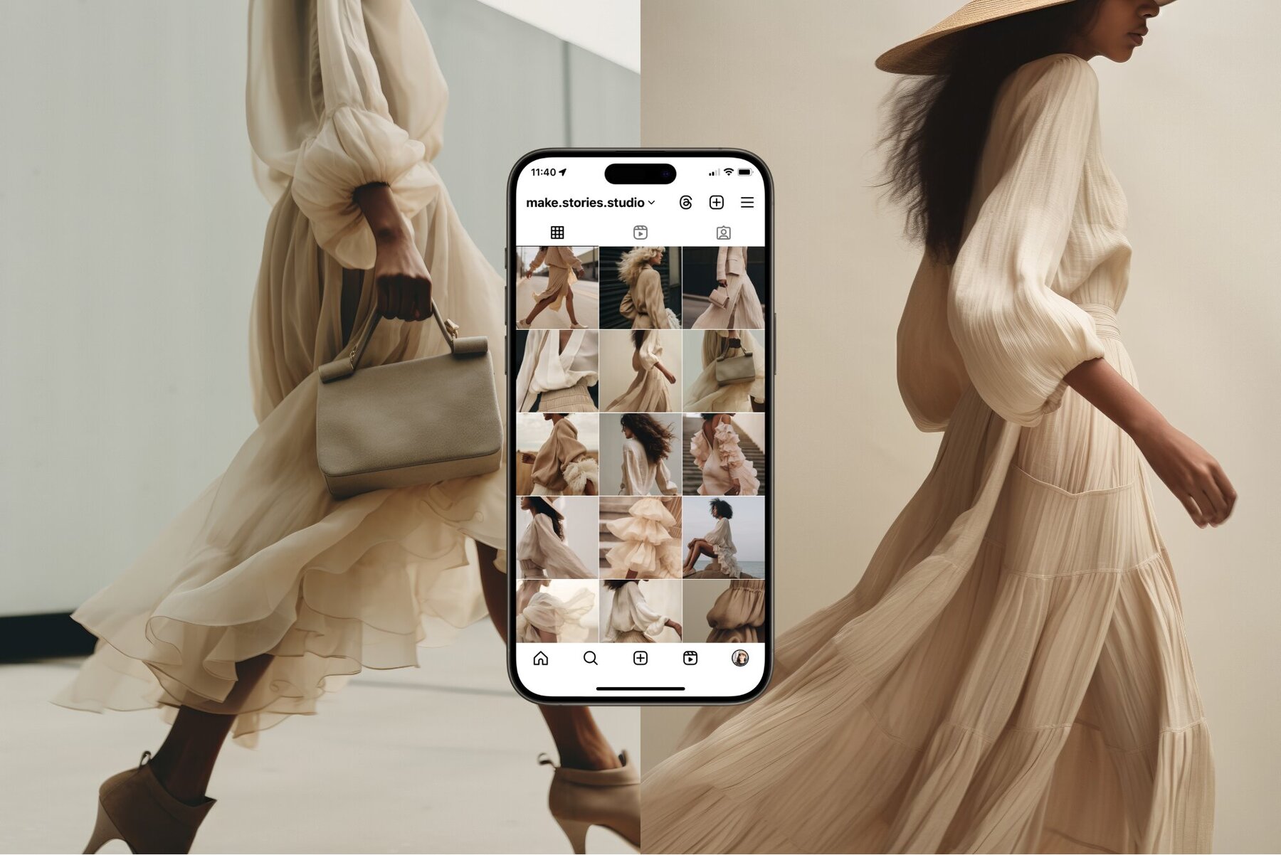 Editorial Fashion Stock Image Collection 5