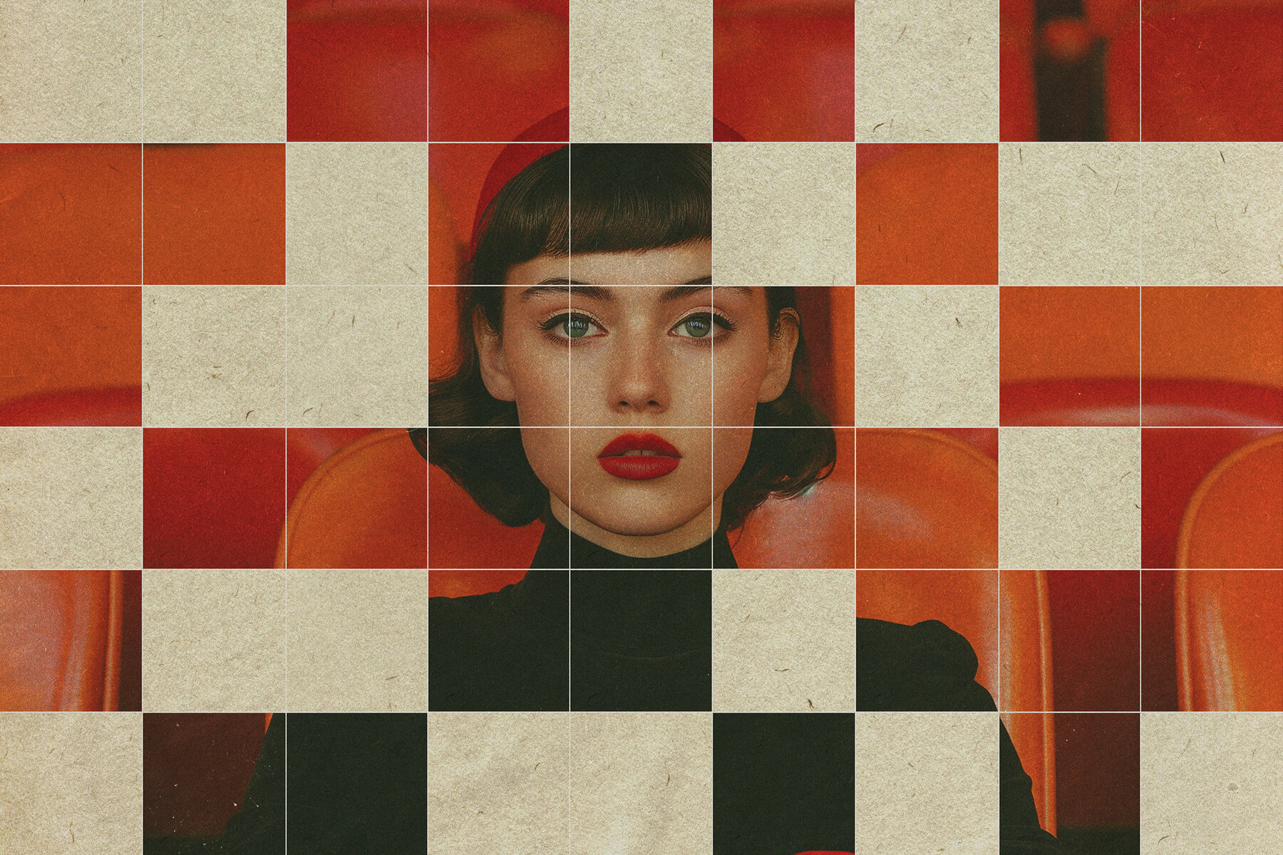 Vintage Fragments Photo Effect 4