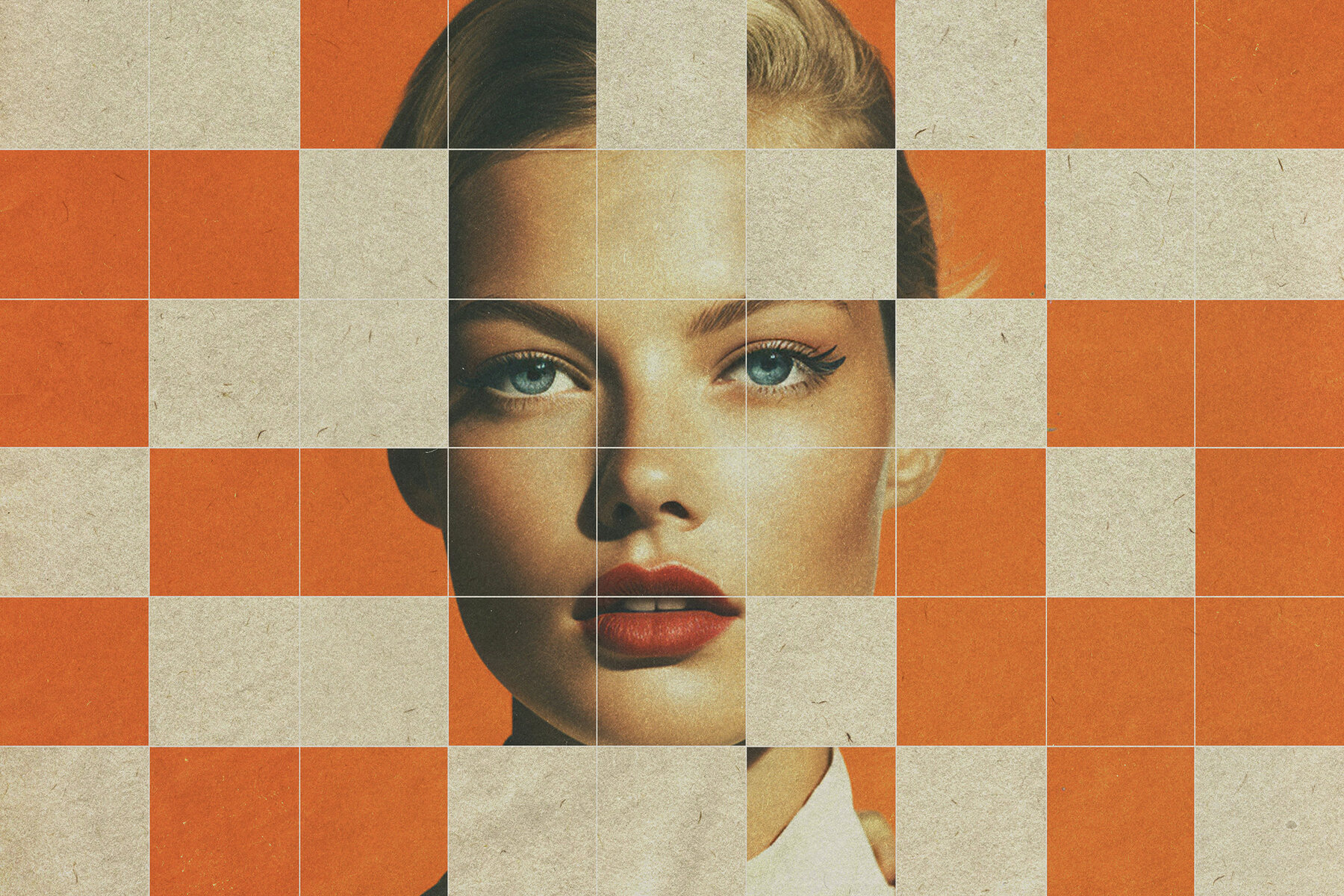 Vintage Fragments Photo Effect 5