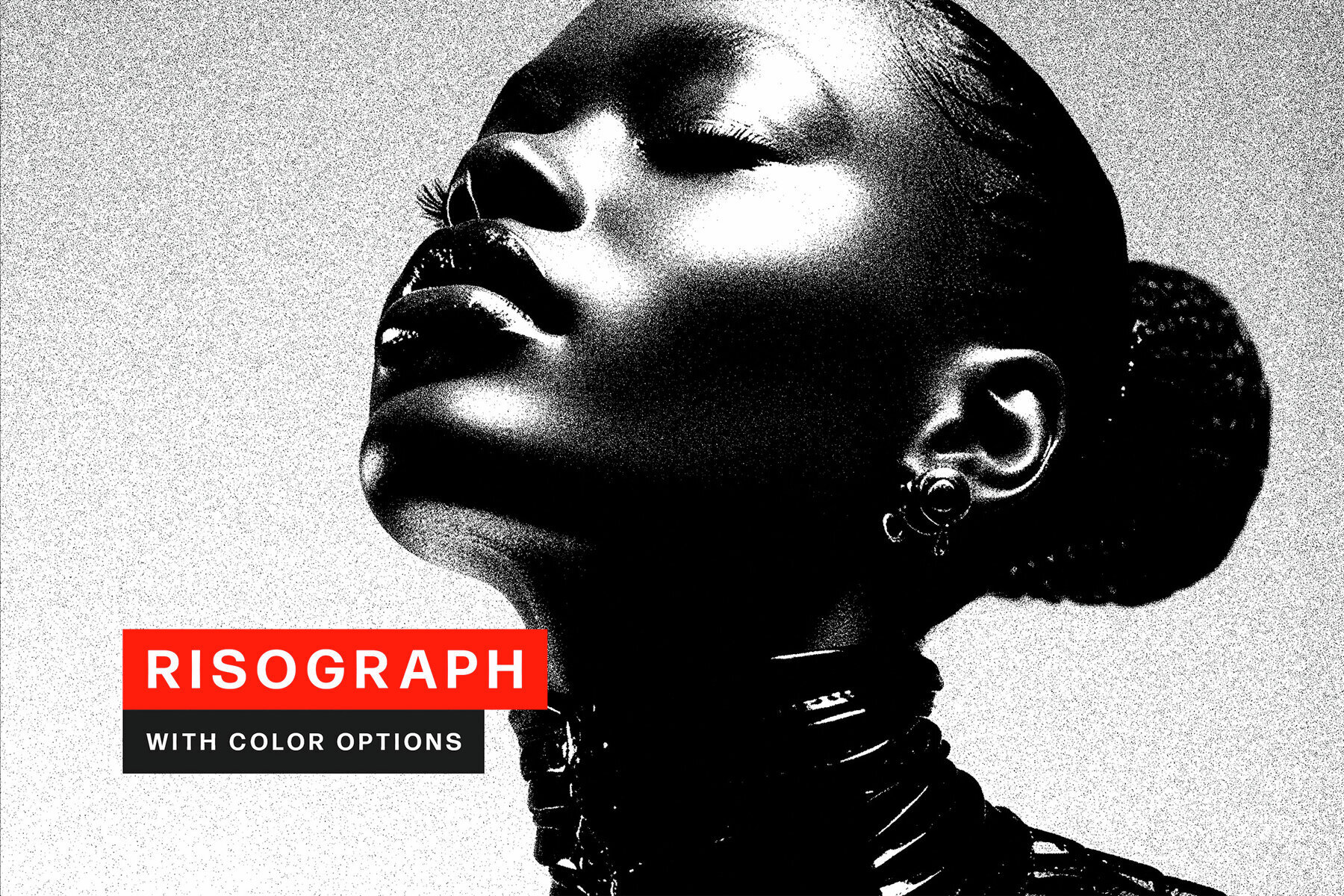 Risograph Duotone Photo Effect 1