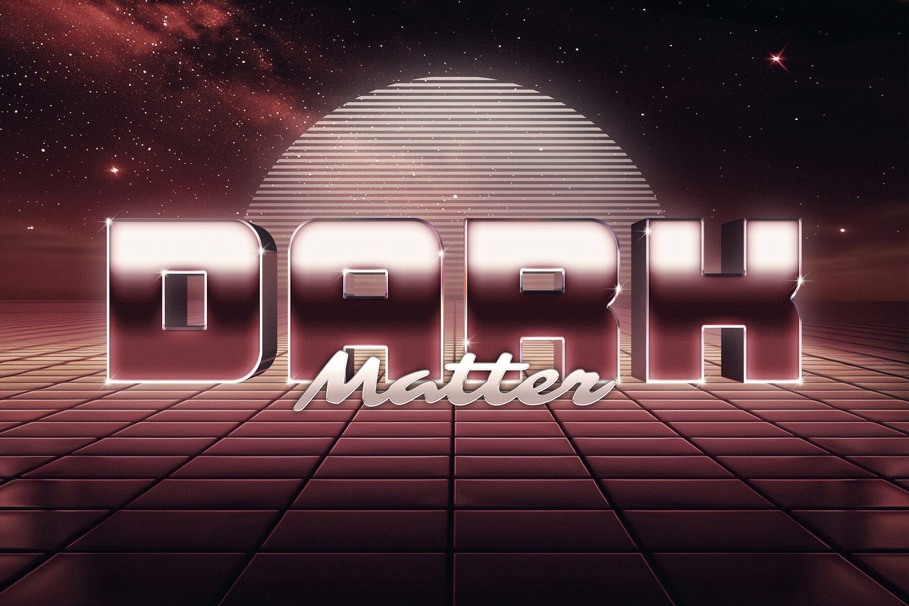 Retrowave Galaxy Text Effect 4