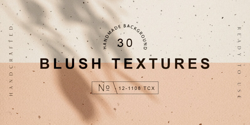 Blush Vintage Creamy Paper Textures