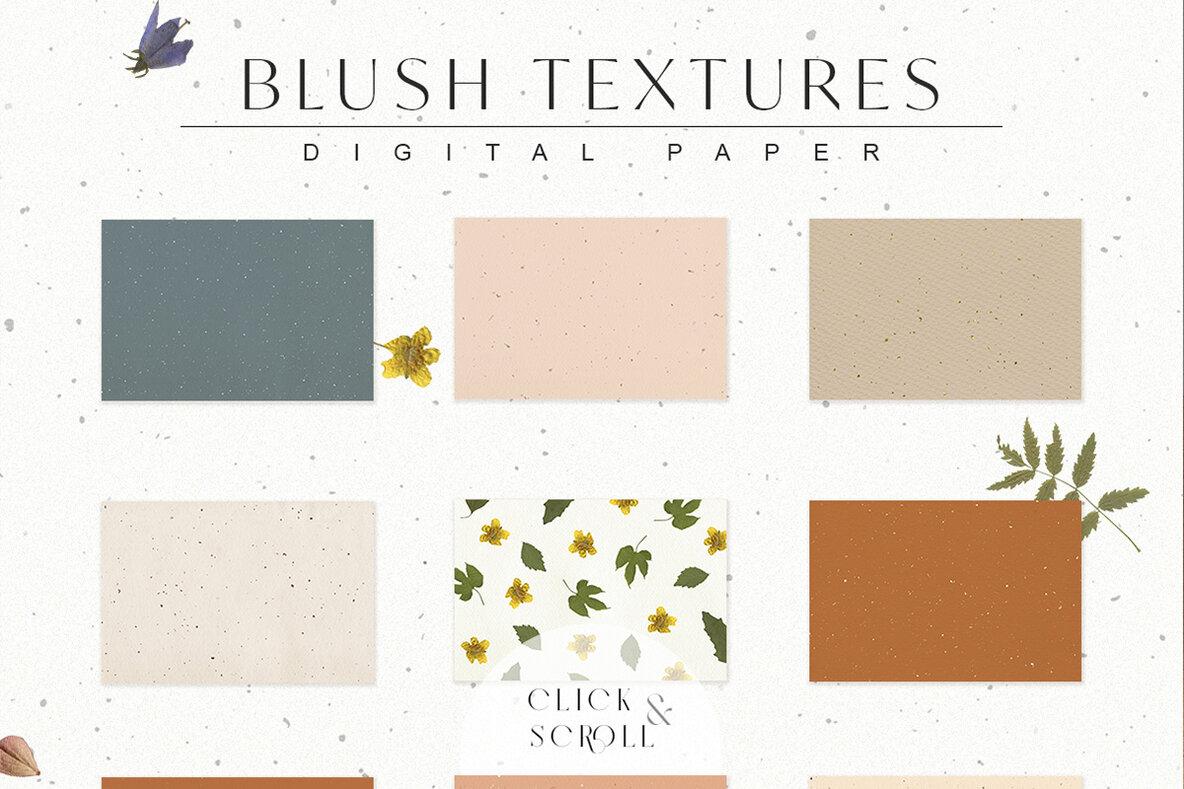 Blush Vintage Creamy Paper Textures 8