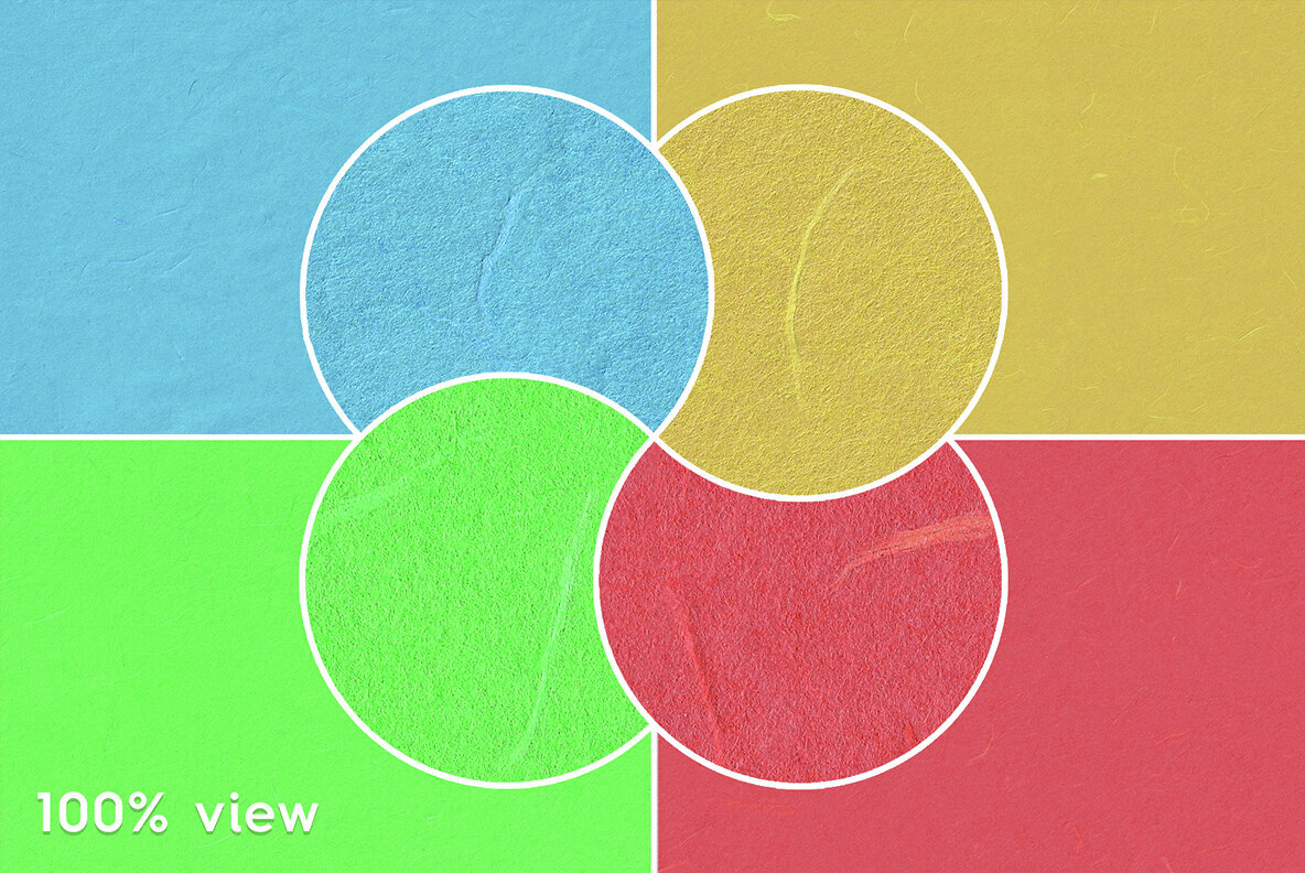 40 Bright Color Rice Paper Textures 2
