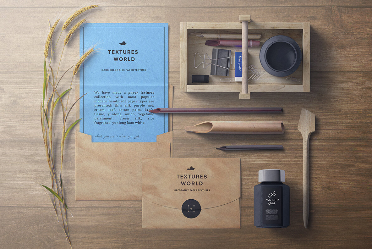 40 Bright Color Rice Paper Textures 3