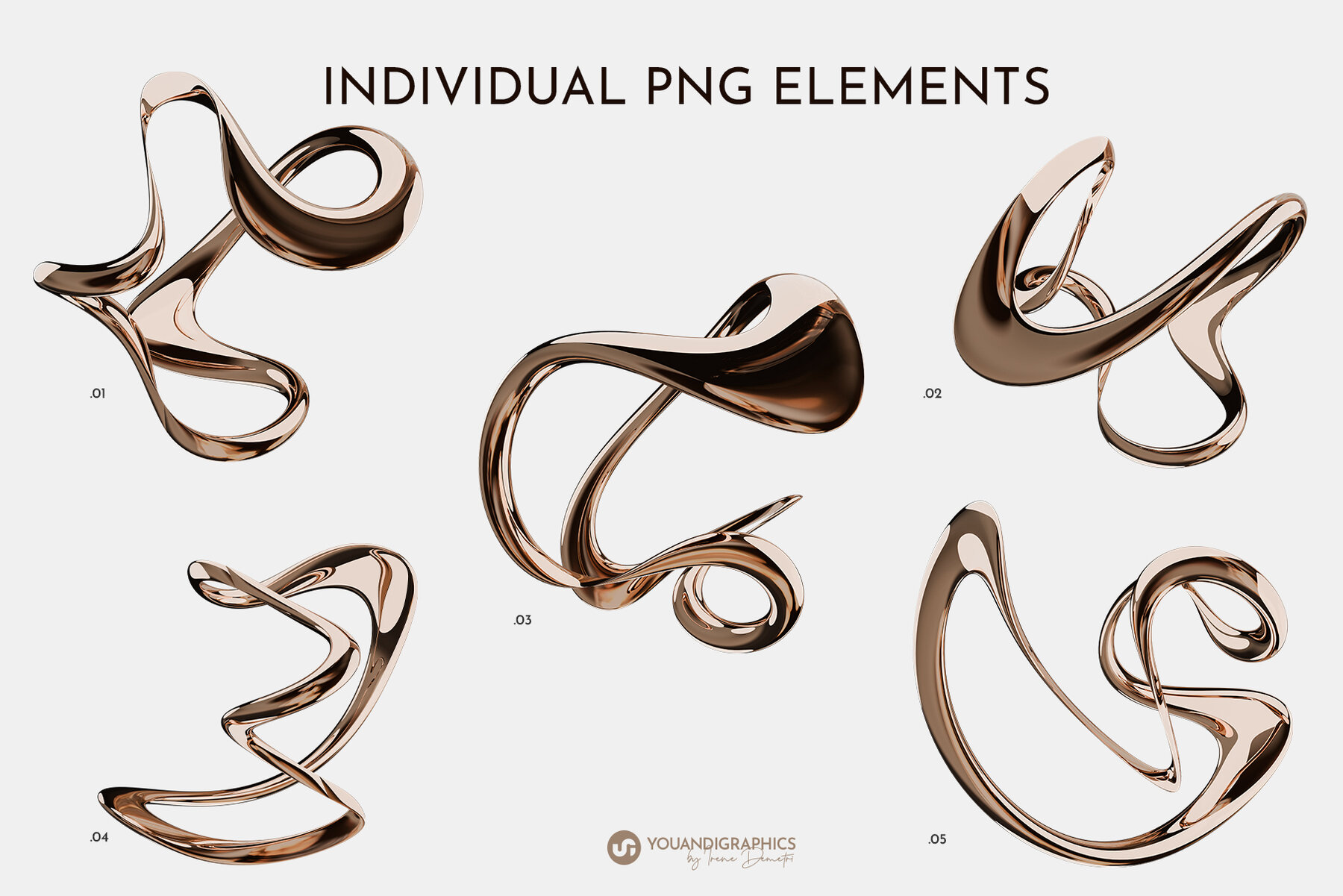 Metallic Elements   Backgrounds 14