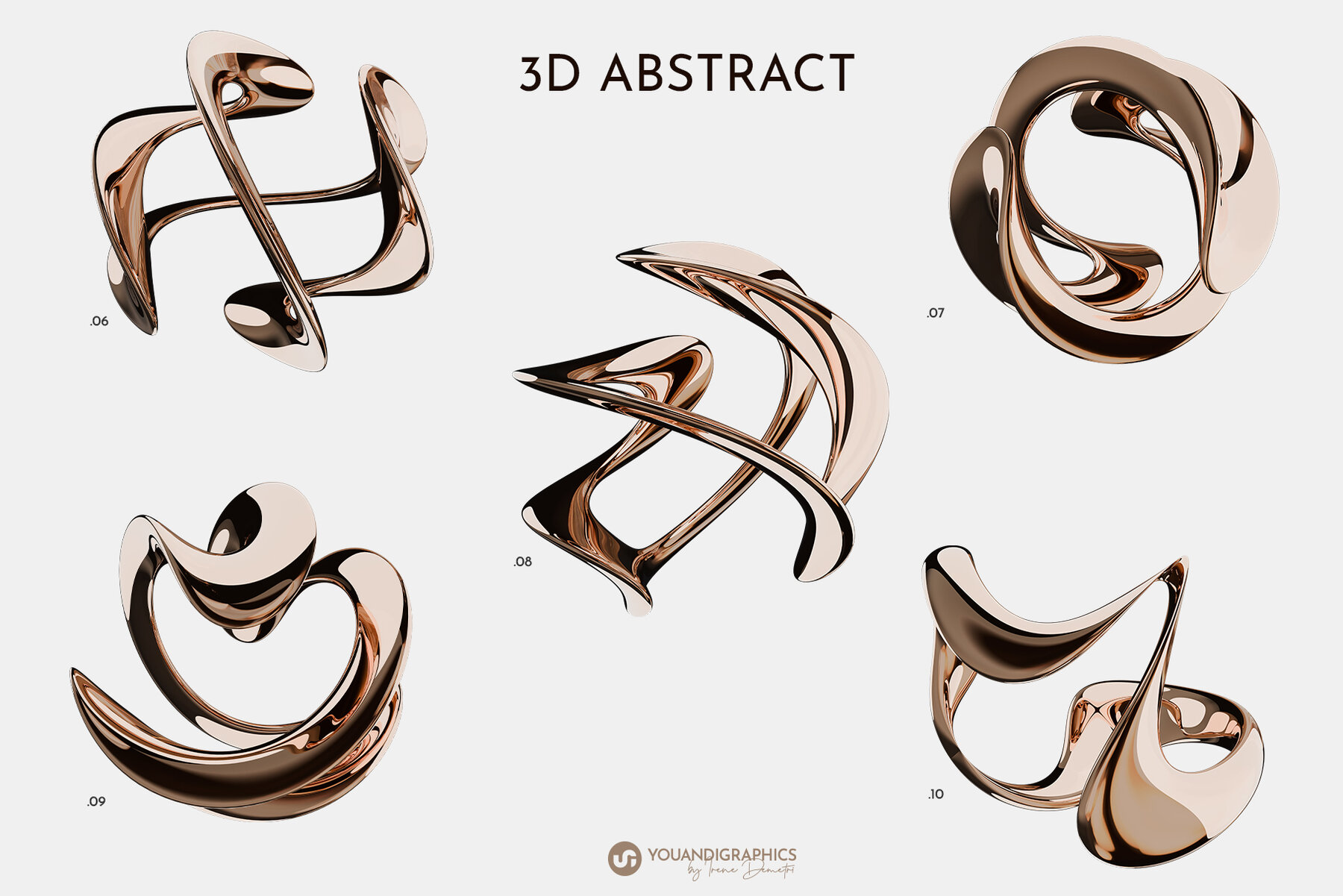 Metallic Elements   Backgrounds 15