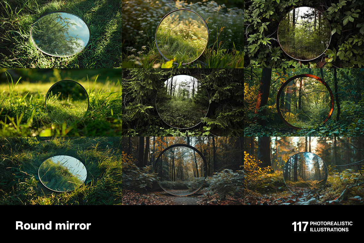 Round mirrors 5