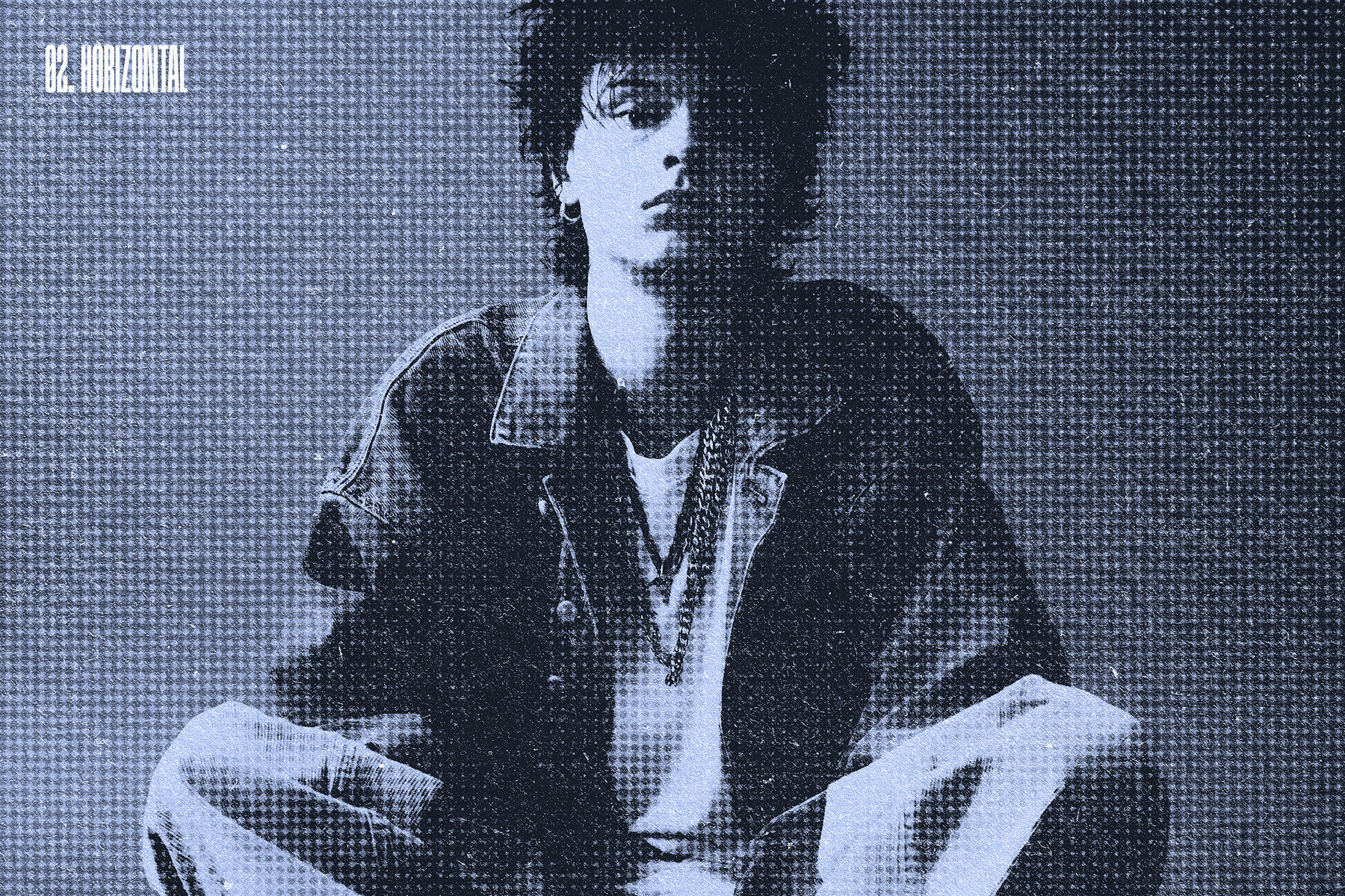 Vintage Halftone Photo Effect 6