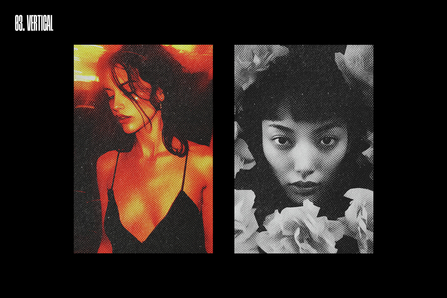 Vintage Halftone Photo Effect 9