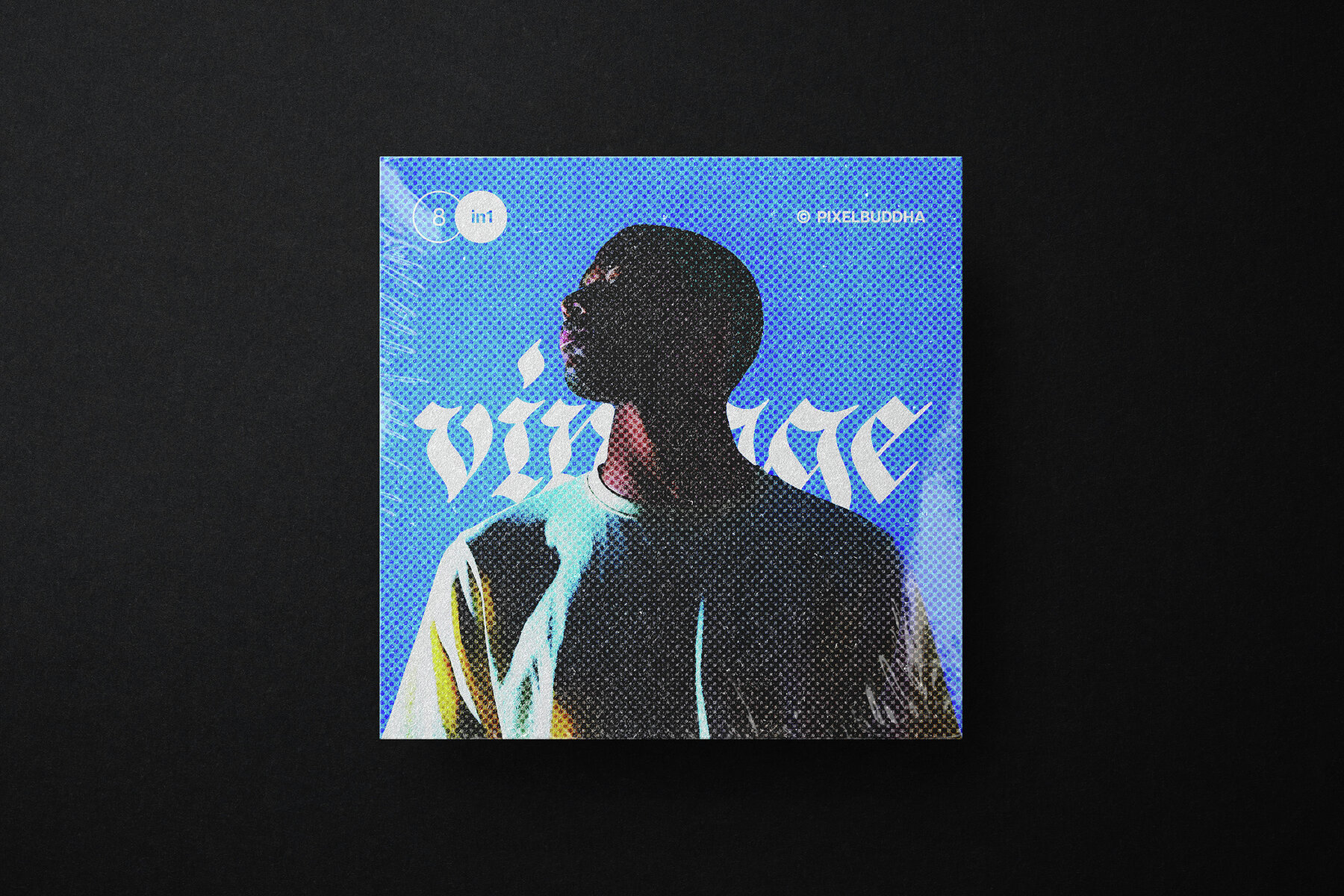 Vintage Halftone Photo Effect 22