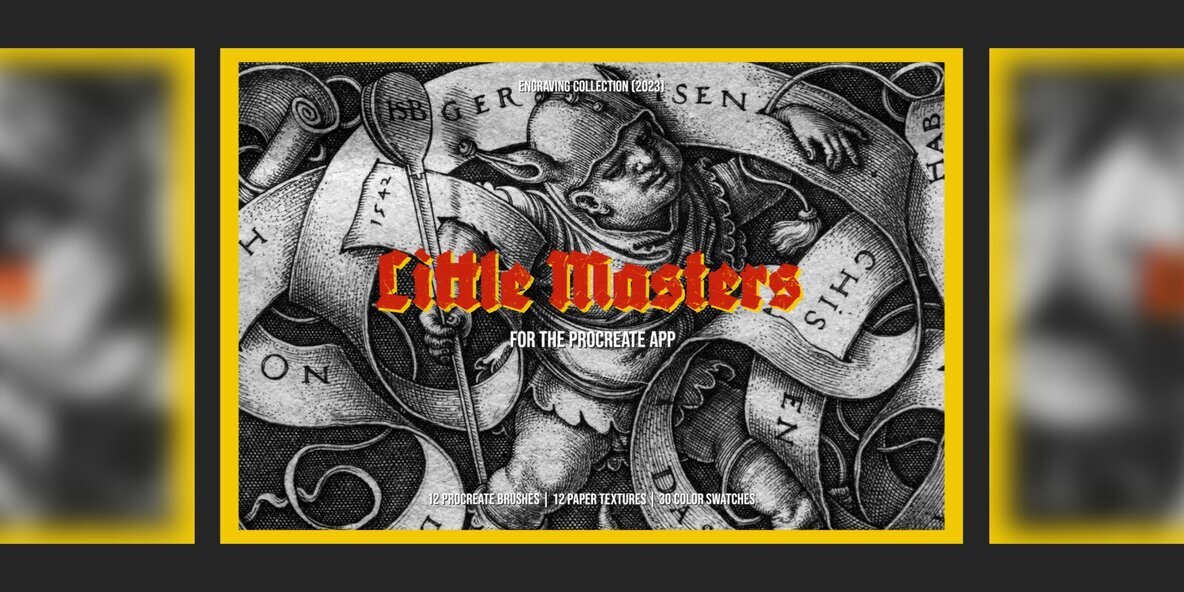The Little Masters Procreate Kit 1
