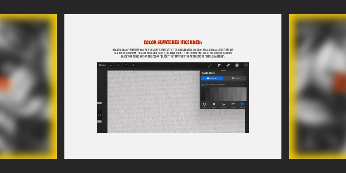 The Little Masters Procreate Kit 6