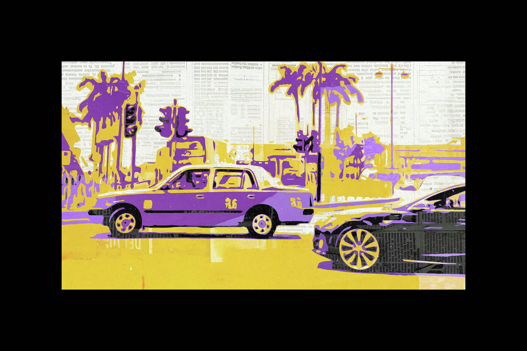 Papier Mache Collage Photo Effect 5