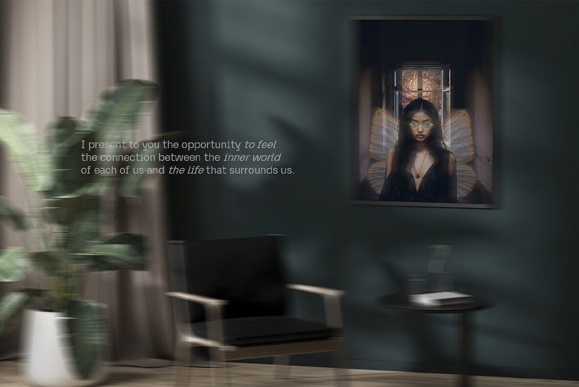 Dreamweirds mixed media collage set 6