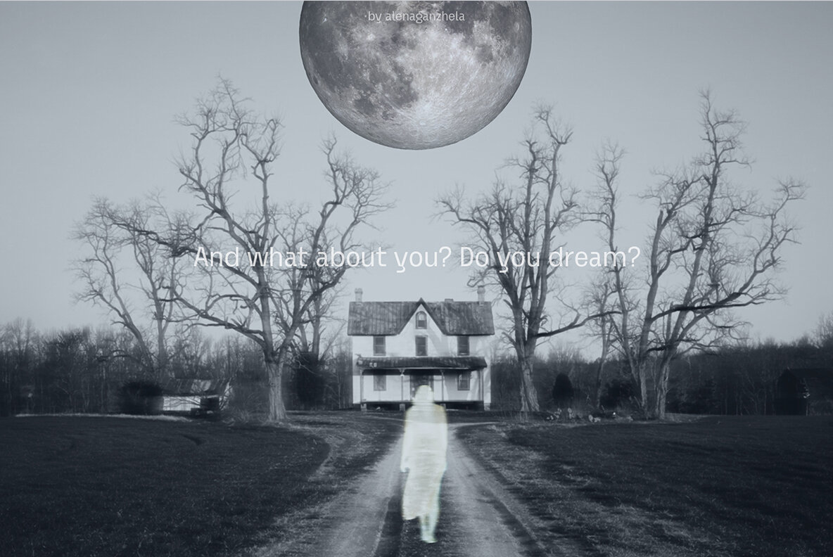 Dreamweirds mixed media collage set 12