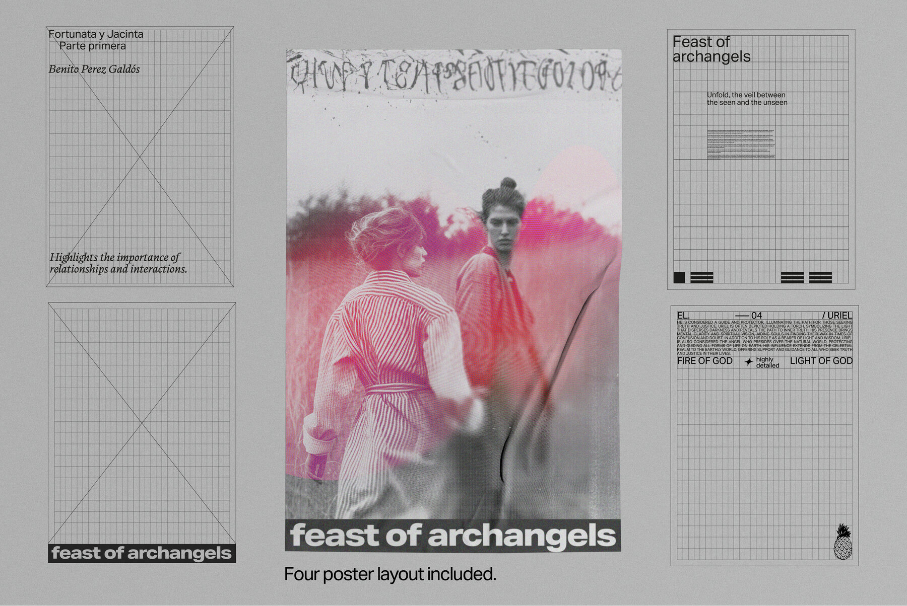 Feast of Archangels   Neon elements 12