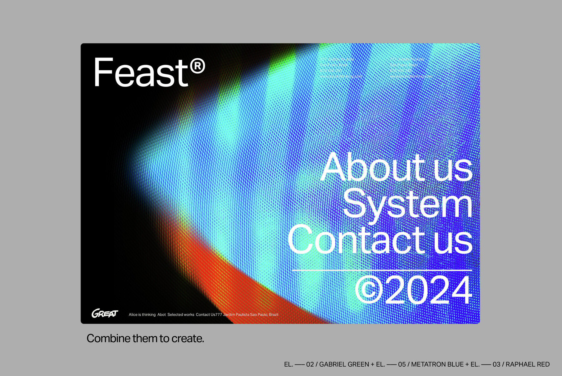 Feast of Archangels   Neon elements 15