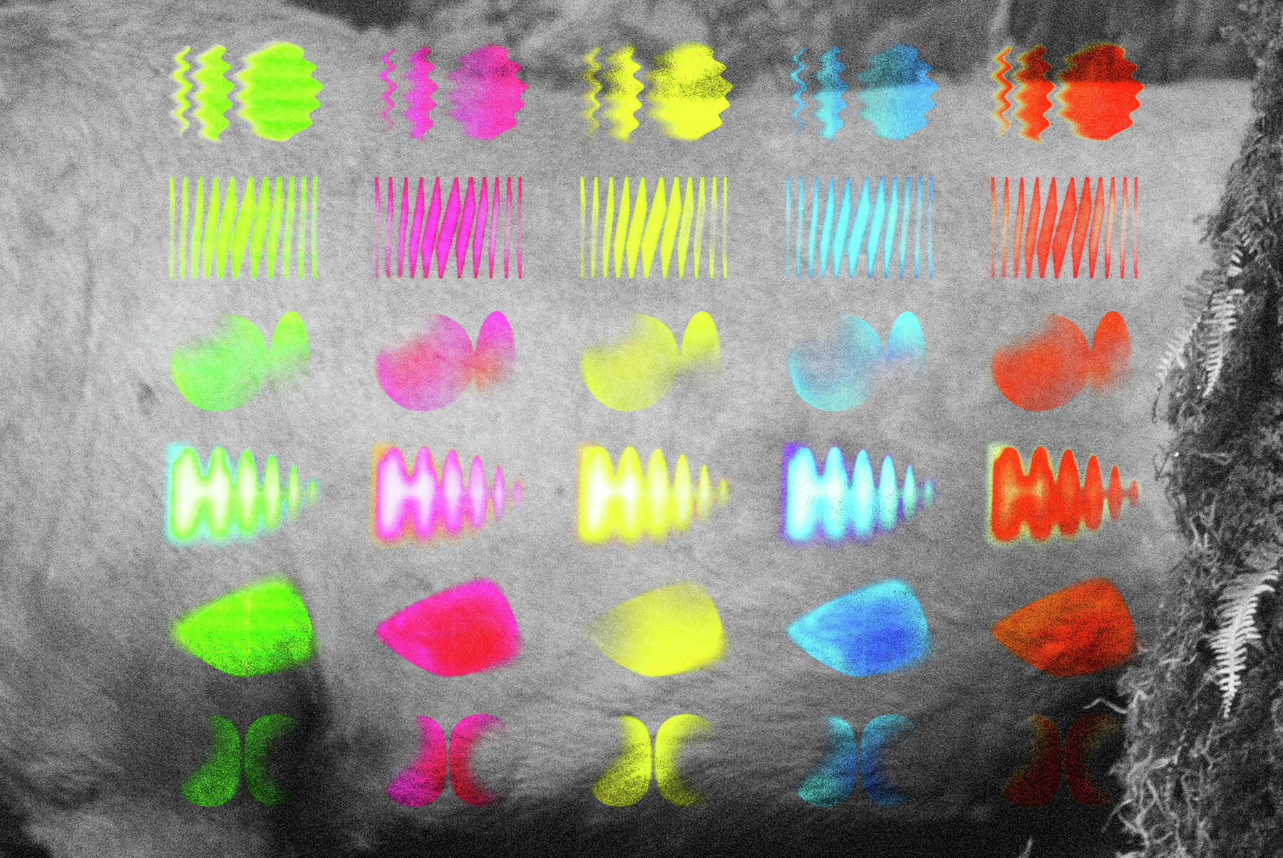 Feast of Archangels   Neon elements 17