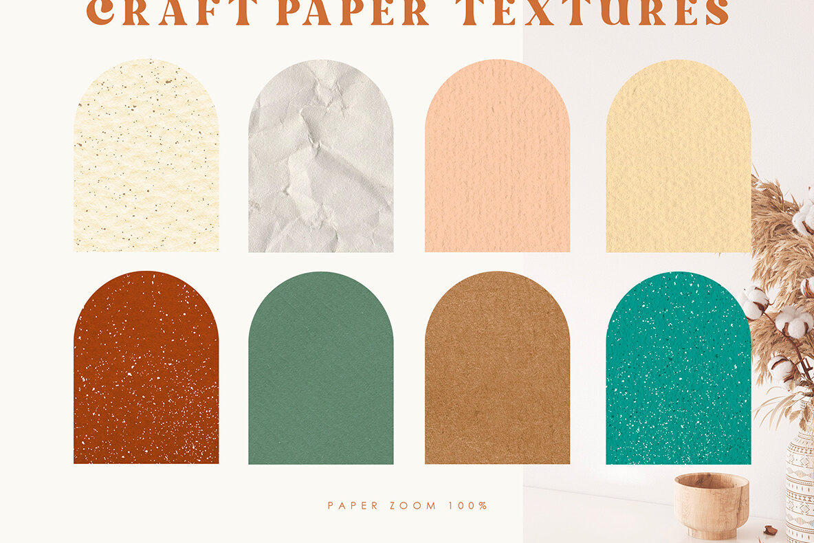 Retro Vibes Abstract Paper 8