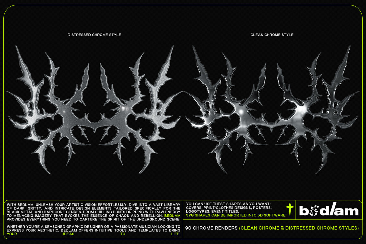 Bedlam   Vector Shapes and Brushes 3