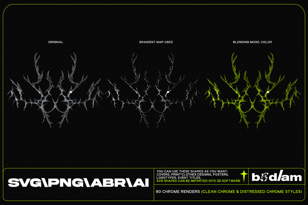 Bedlam   Vector Shapes and Brushes 4