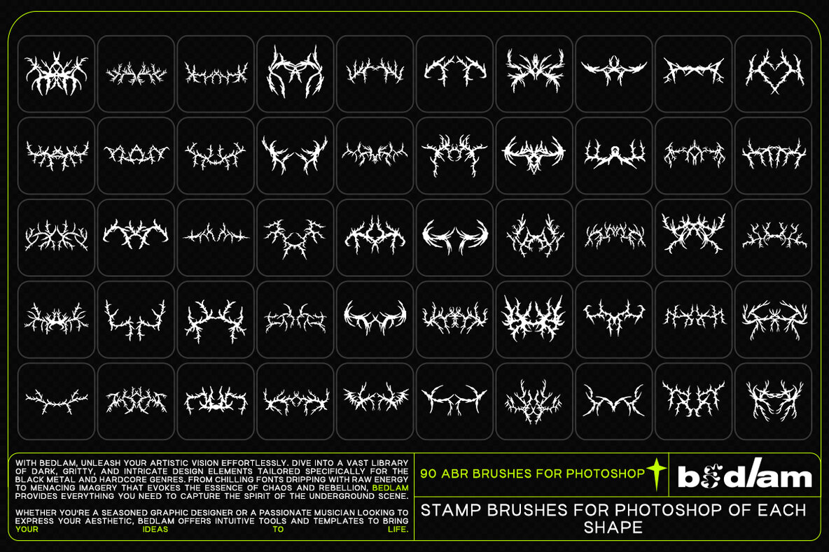 Bedlam   Vector Shapes and Brushes 6