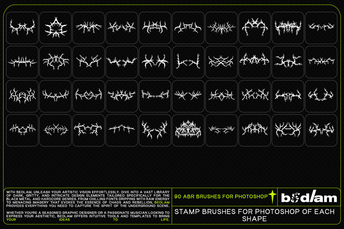 Bedlam   Vector Shapes and Brushes 7