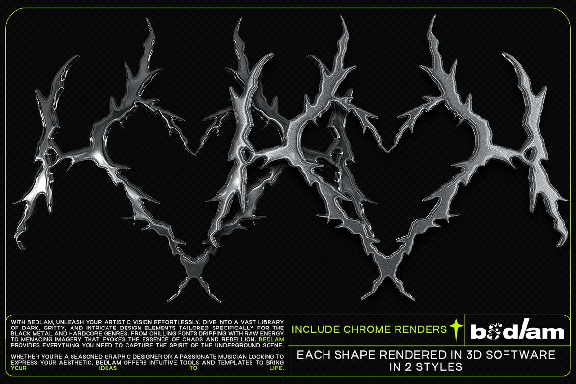 Bedlam   Vector Shapes and Brushes 8