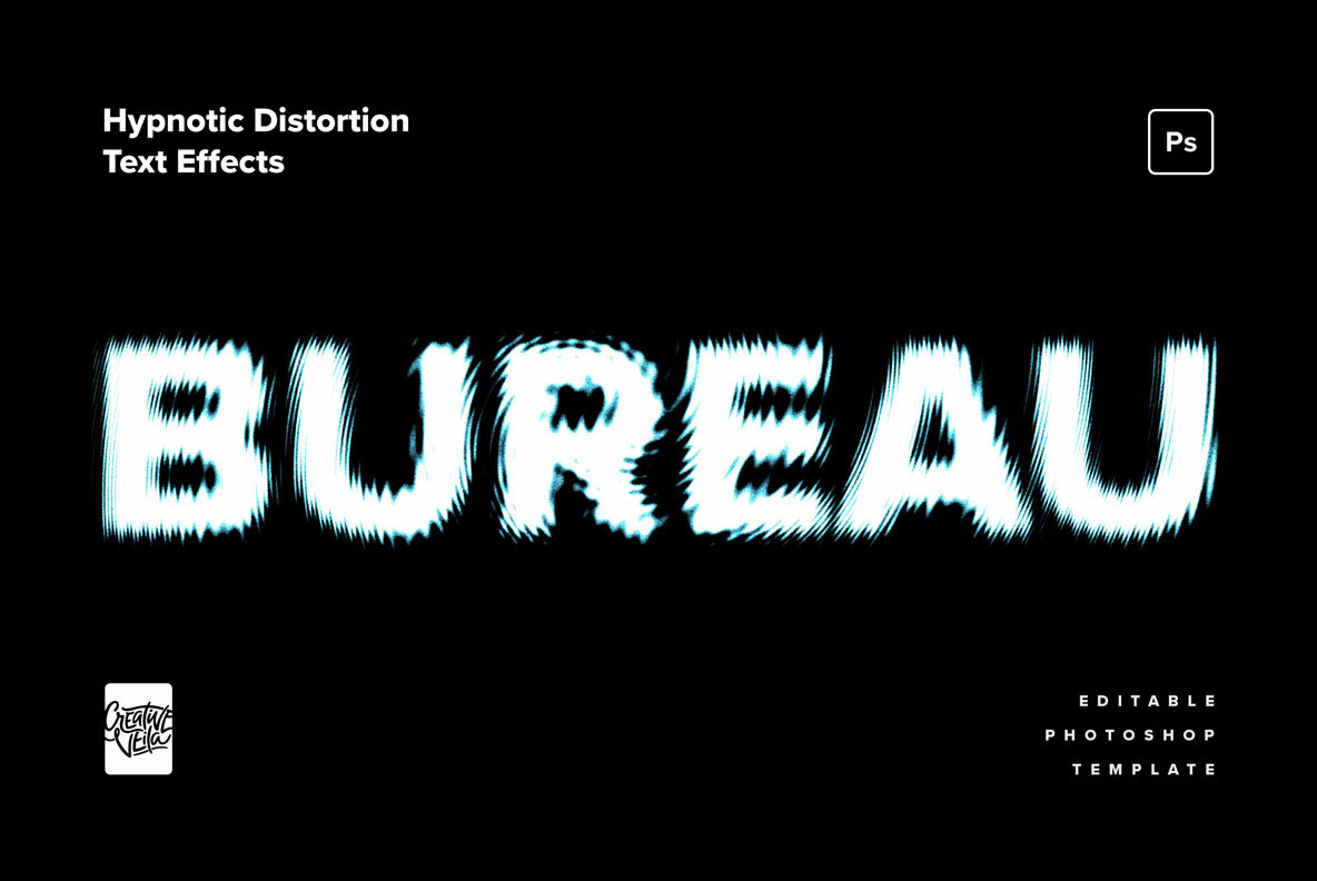 Hypnotic Distortion Text Effects 5