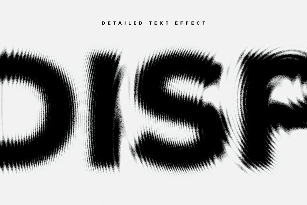 Hypnotic Distortion Text Effects 7