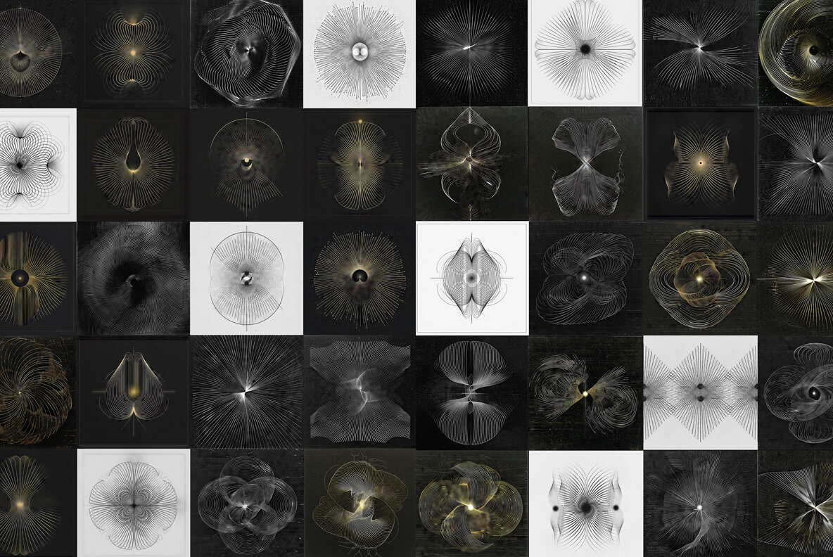 Sacred geometric Backgrounds 4