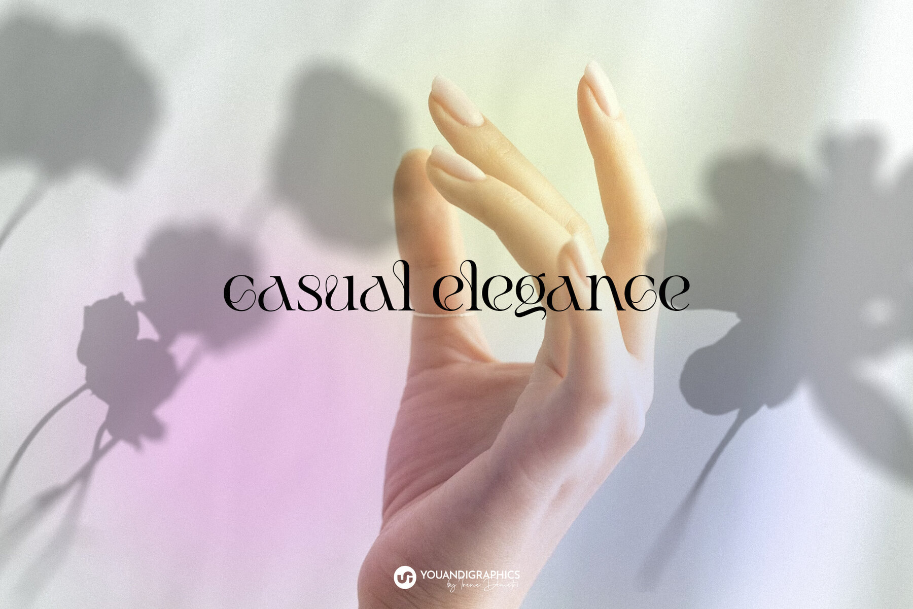 Floral Shadows Overlays 2