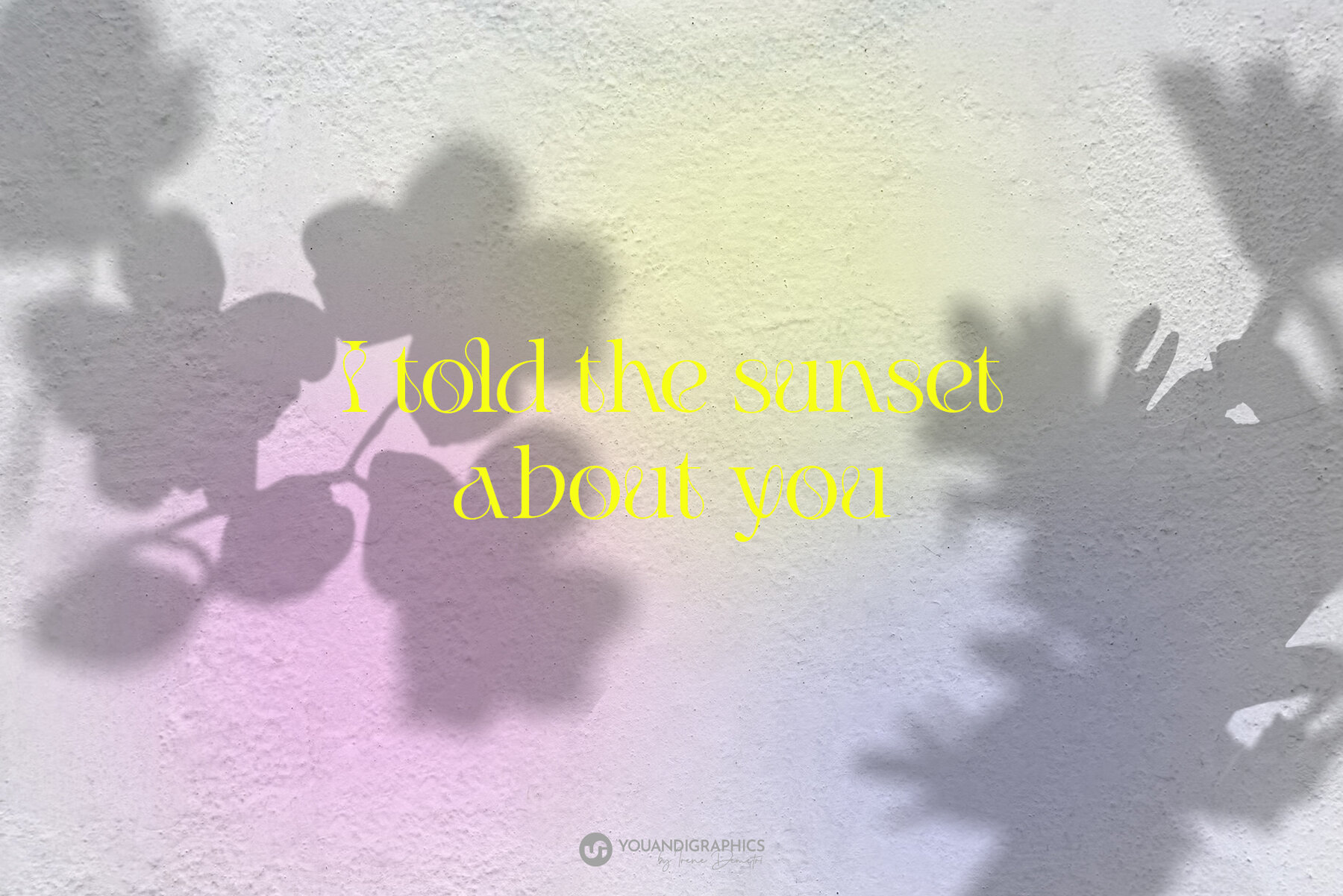 Floral Shadows Overlays 8