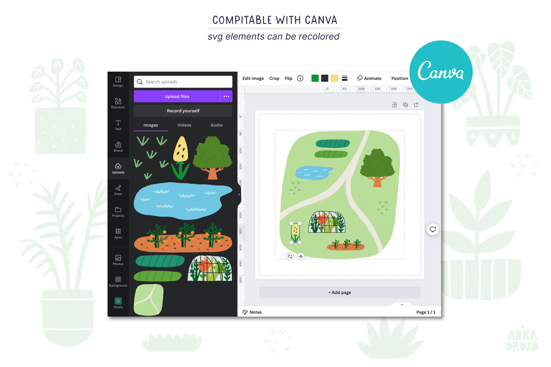 Botanical Garden Map 3