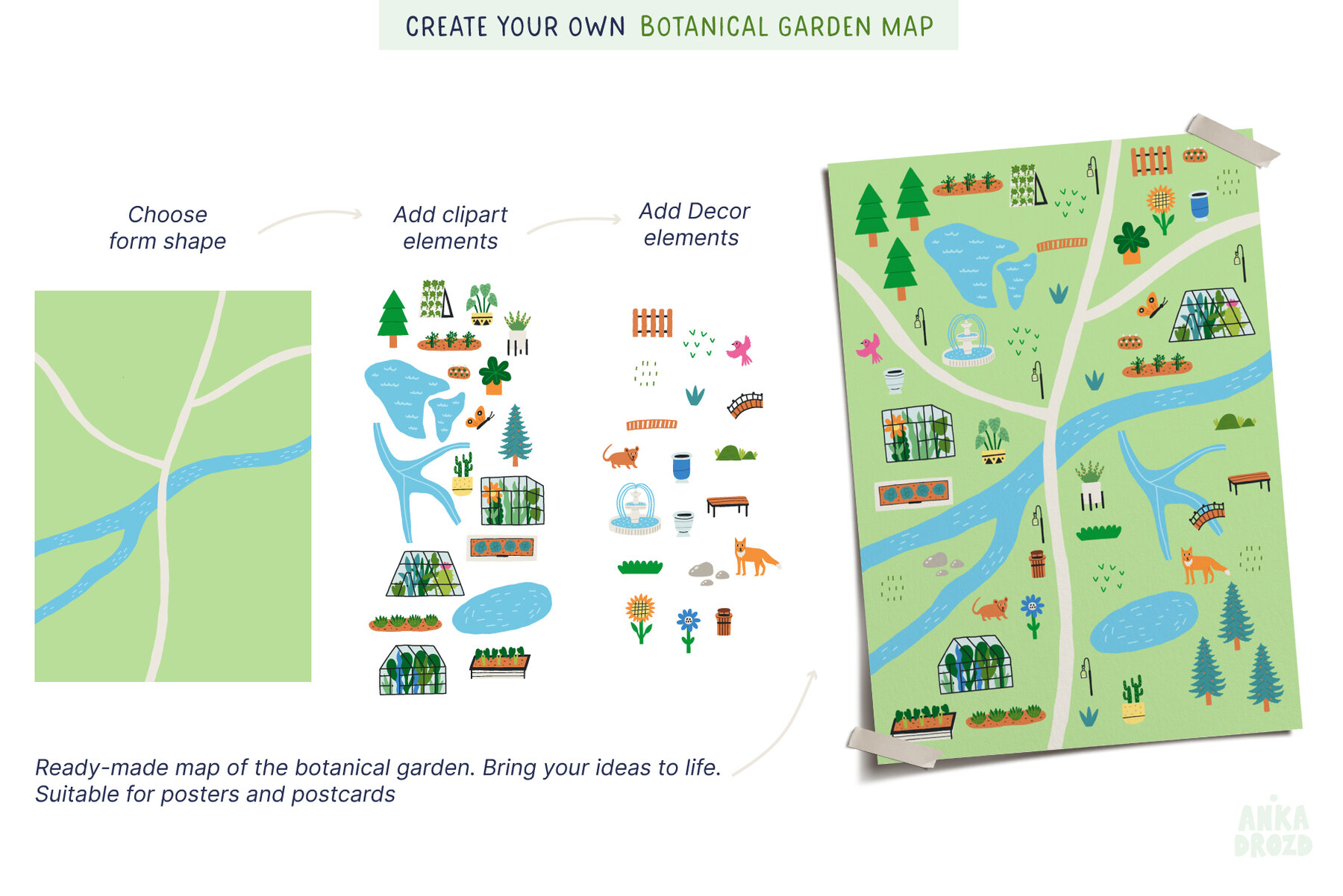 Botanical Garden Map 5