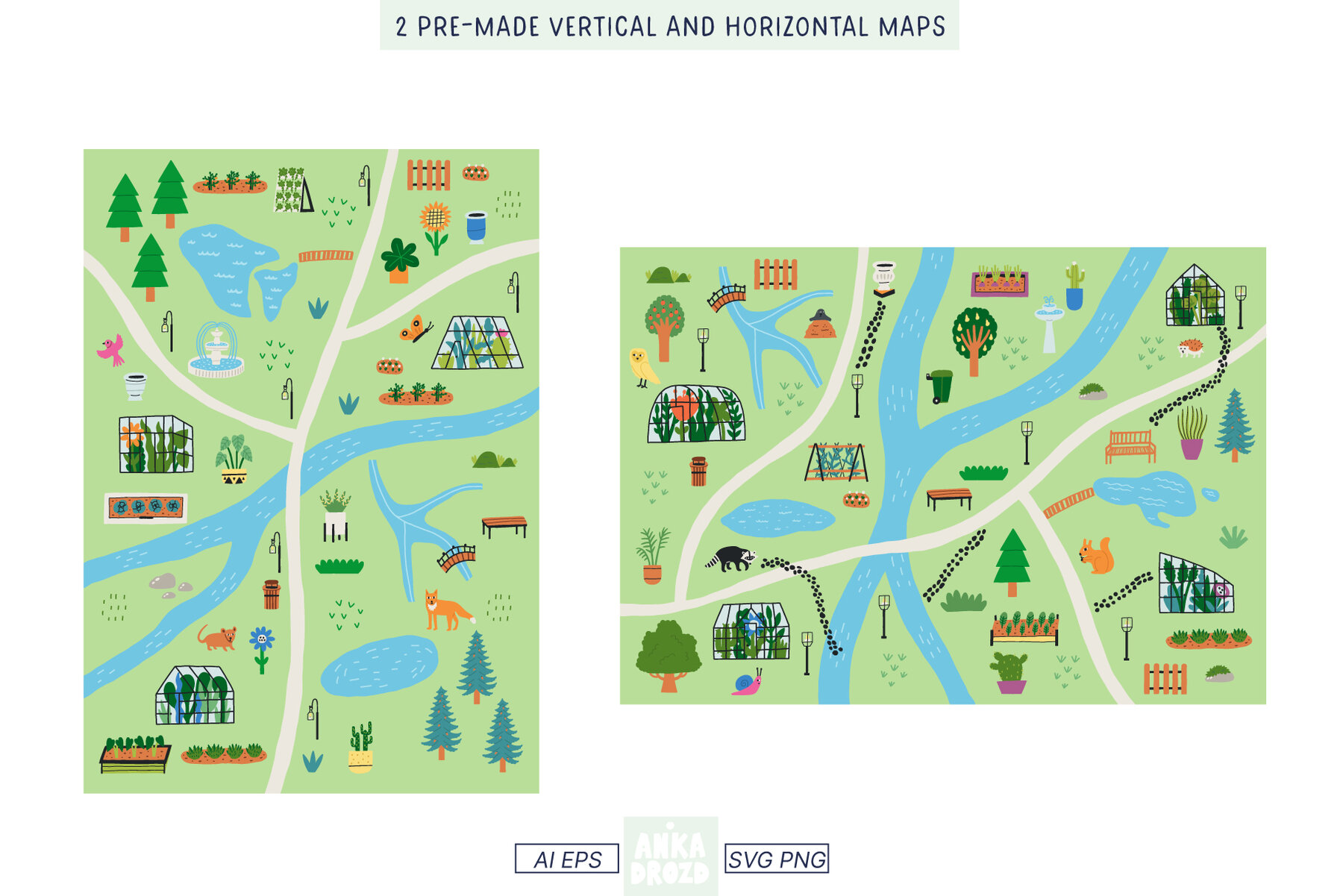 Botanical Garden Map 6