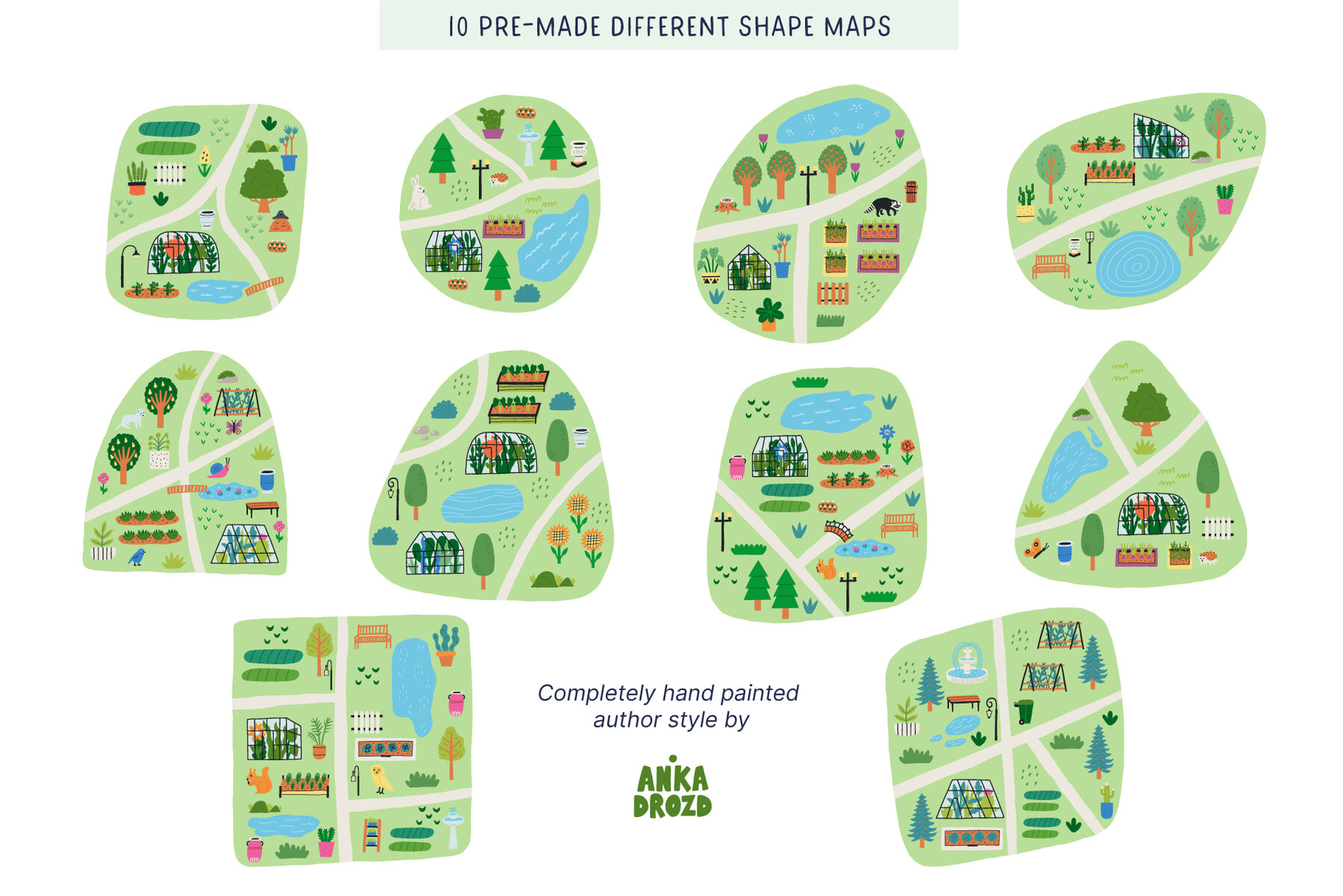 Botanical Garden Map 7