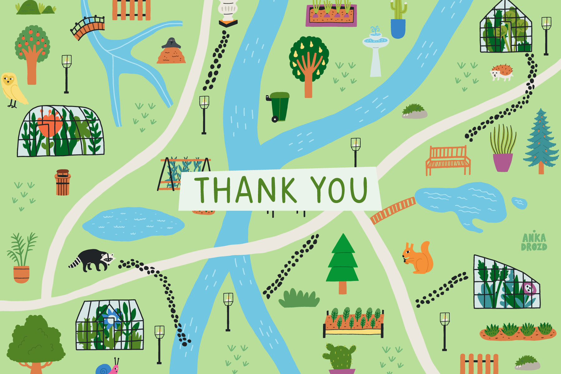 Botanical Garden Map 11