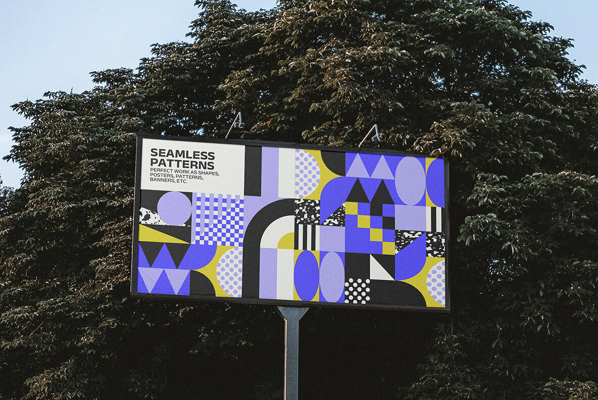 318 Shapes Patterns Posters Part 1 3