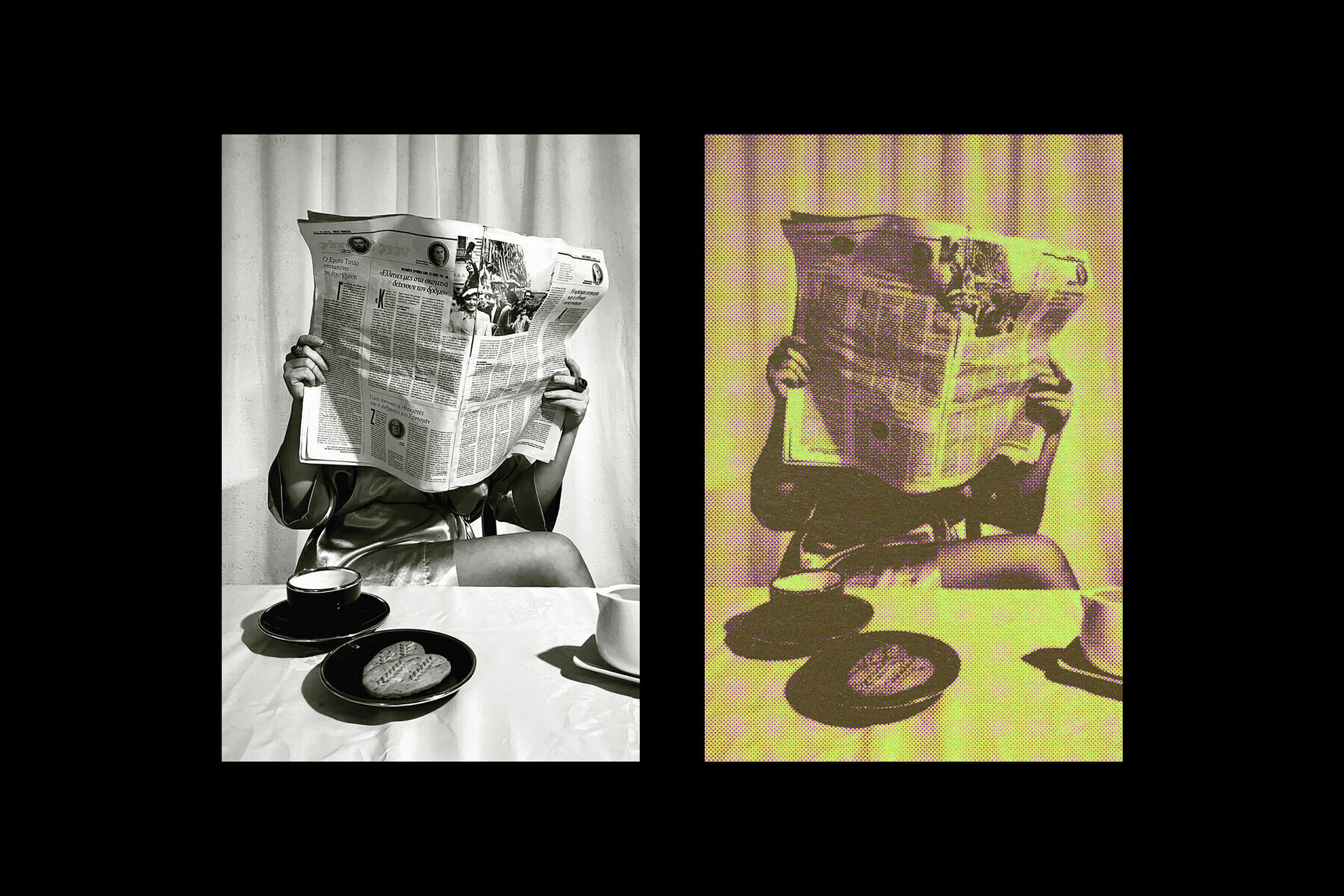 Retro Halftone Photo Effect 2