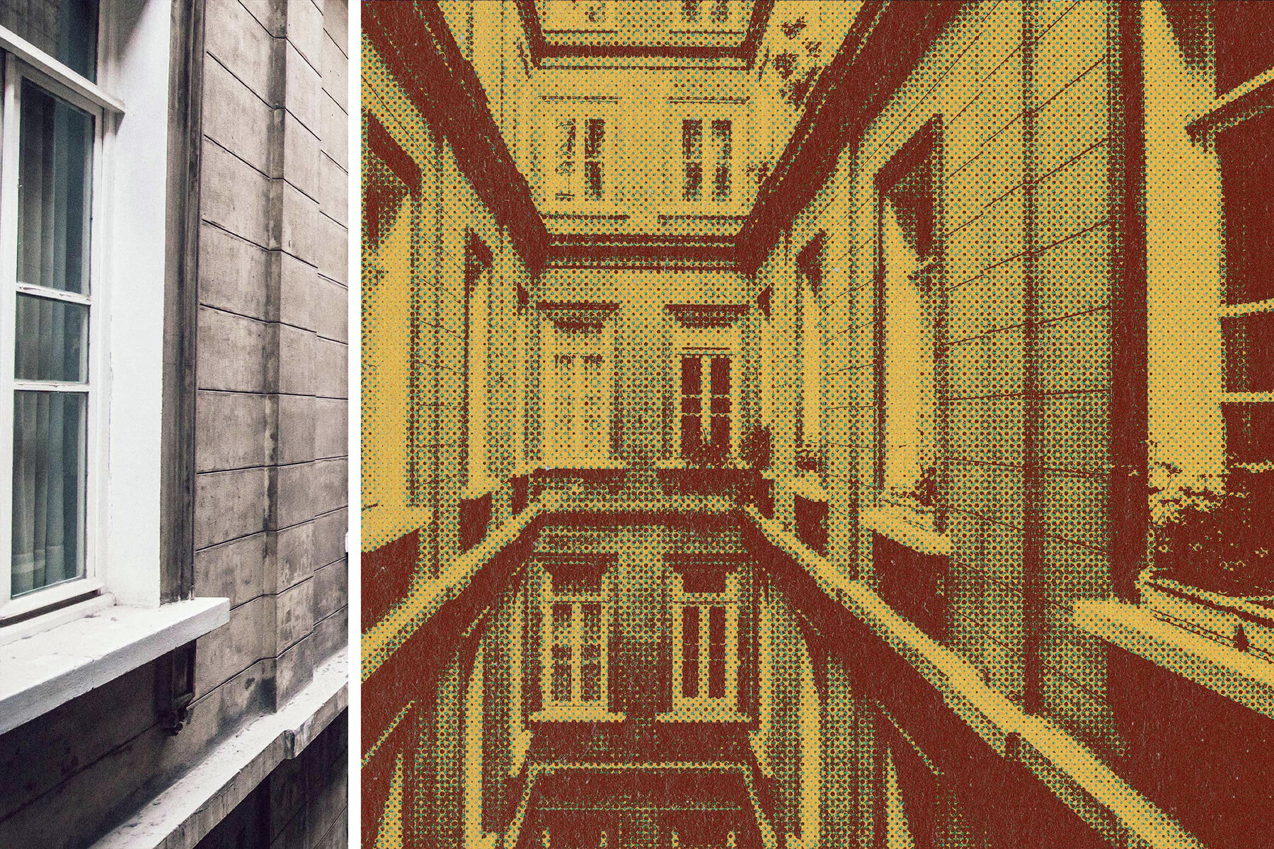 Retro Halftone Photo Effect 6