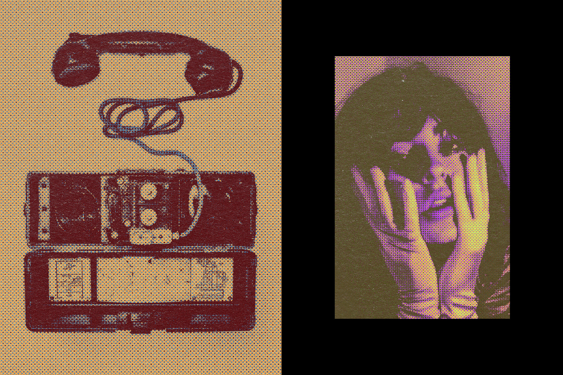 Retro Halftone Photo Effect 7
