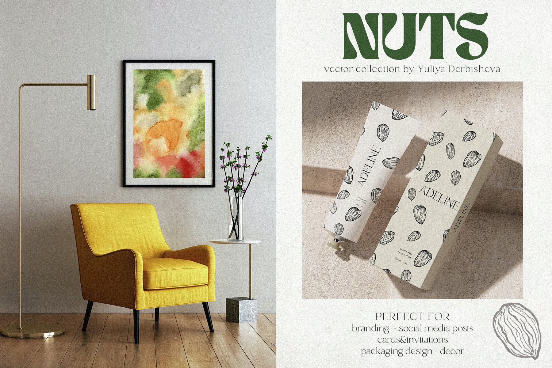 Nuts Illustrations 2