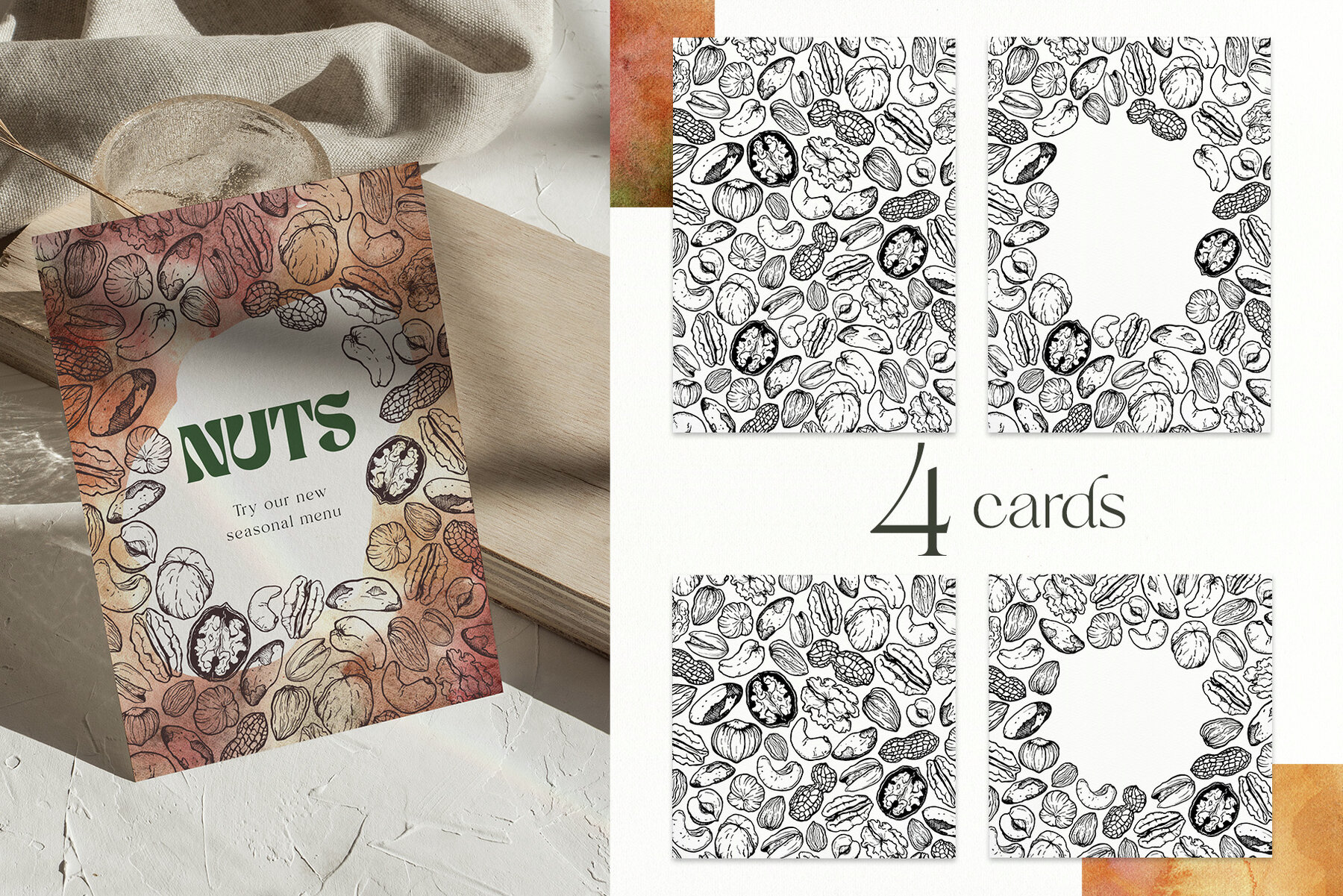 Nuts Illustrations 6