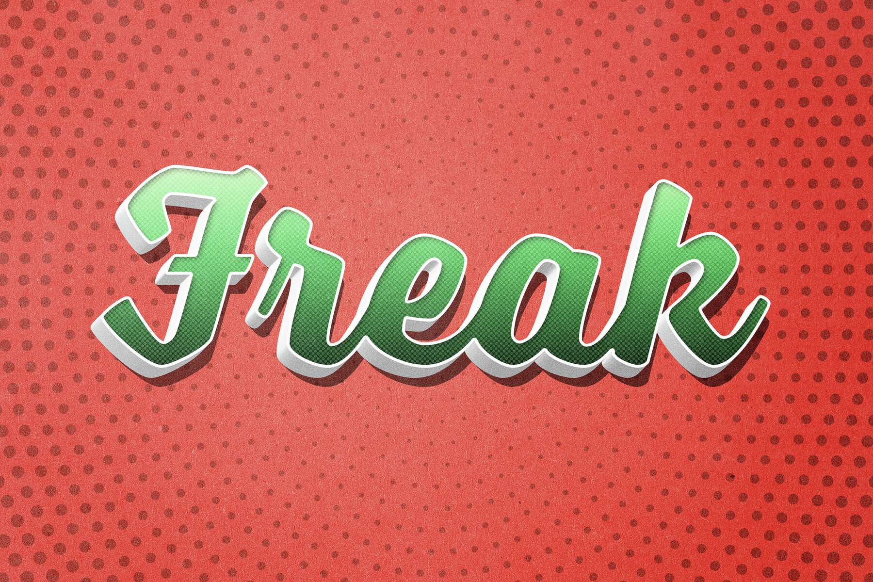 Vintage Comic Text Effect 5