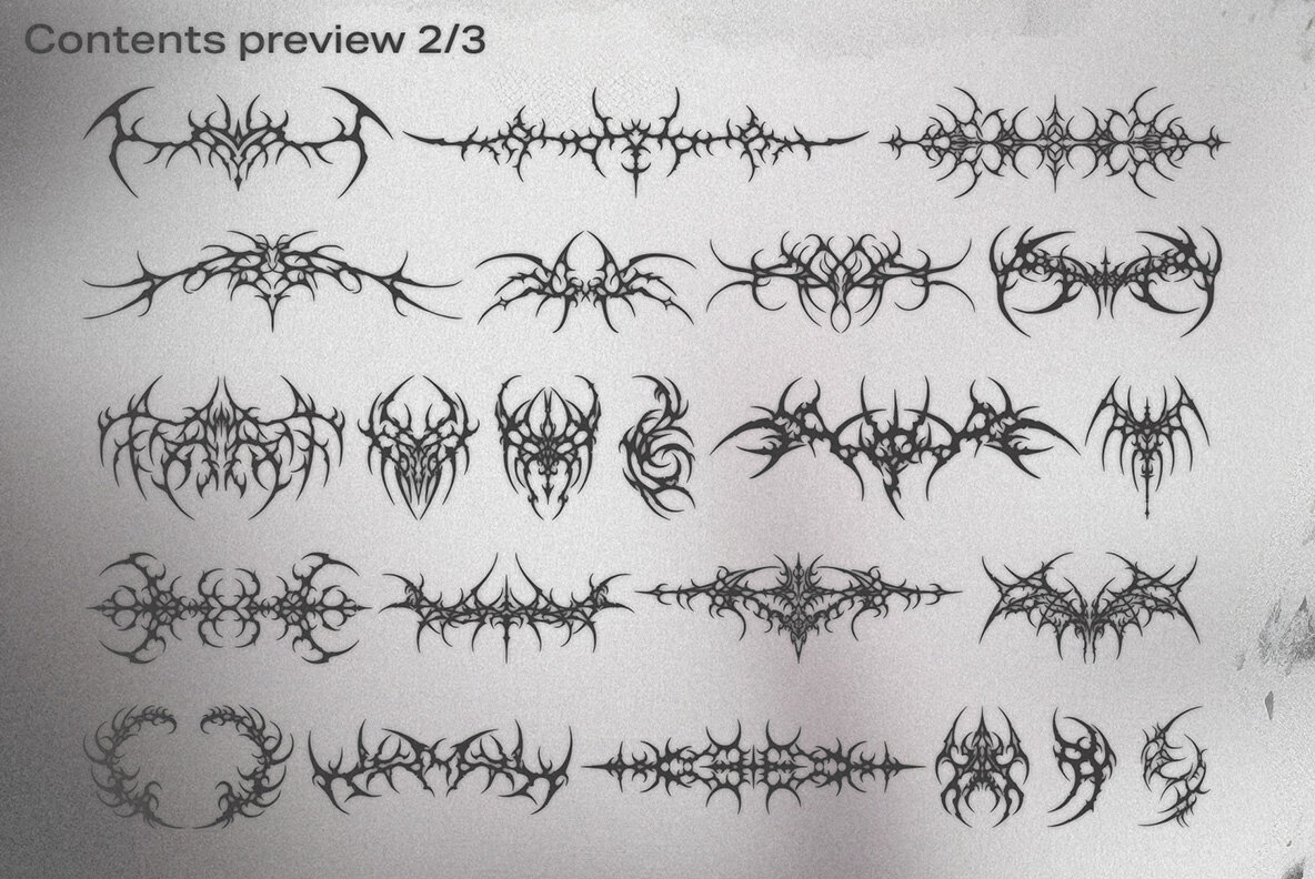 Neotribal Shapes Vol  II 8